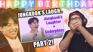Jungkook's Laughter Endorphins Part 2 | Reaction