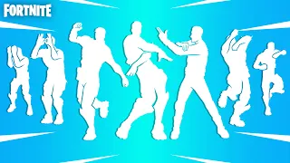 Top 50 Legendary Fortnite Dances & Emotes With Best Music! (AskMe - TikTok, Across The Spider Verse)