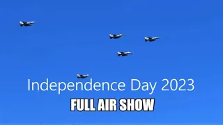 FULL Air Show Independence Day Tel Aviv Israel 2023  מטס יום העצמאות מלא תל אביב ישראל