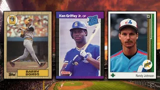 Top 50 Highest Selling 1980s Baseball Cards!