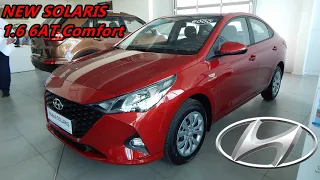 NEW HYUNDAI SOLARIS 2020 1.6 АТ Comfort с пакетом  Advanced  1 055 000 ₽ опять допов накрутили обзор