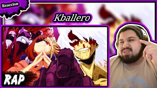 Tomura vs Re-Destro || My Villain Academia Rap (Season 5) || Kballero || Reaccion