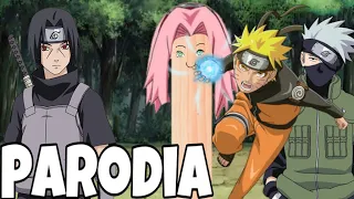 Naruto Vs itachi San Rapon uchiha🤣🤣🇩🇴 (LA VERDAD De MINATO😲) || Naruto Dominicano