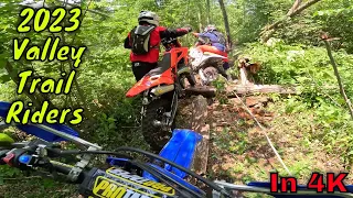 Dirt Bike Race in Michigan Woods | Valley Trail Riders Hare Scramble