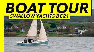 A properly affordable little cruiser | Swallow Yachts BC21 tour | Yachting Monthly