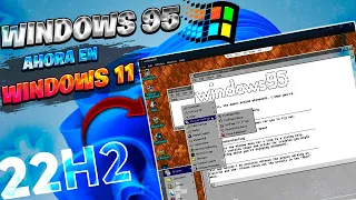 ⚡Windows 95 AHORA! PORTABLE en Windows 11 22H2 / AHORA DISPONIBLE en Varios Sistemas