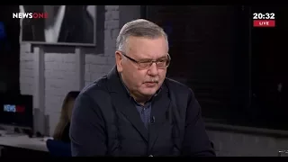 Анатолій Гриценко в програмі "Великий вечір" на телеканалі NewsOne (12.02.2018)