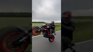 INSANE WHEELIE WITH KTM 1290 SUPER DUKE R