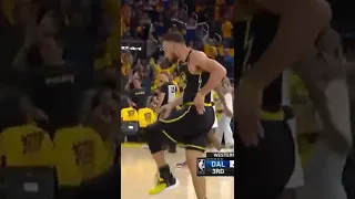 Steph Curry Hits Deep 3 and dance together with it #nba #nbashorts #basketball #ballislife #sports