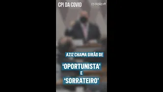 CPI da Covid: Aziz dispara contra Girão: 'oportunista' e 'sorrateiro'