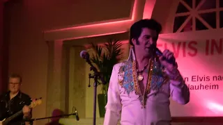 Rami Aslan live Elvis in Bronze Great Elvis Song  ⭐️Just Pretend ⭐️and The Celebrations