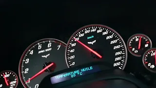 70 - 200 km/h Corvette C6 LS3 Autobahn