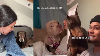 Bark At Your Dog And See His Reaction | Tik Tok Trending Challenge 2021