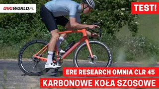 Test: Karbonowe koła szosowe Ere Research Omnia CLR 45