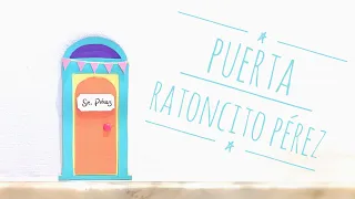 Como hacer una PUERTA para el RATONCITO PÉREZ I HADA DE LOS DIENTES con CARTÓN