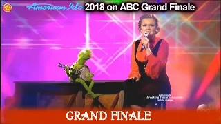 Maddie Poppe  and Kermit the Frog duet “Rainbow Connection” American Idol 2018  Grand Finale