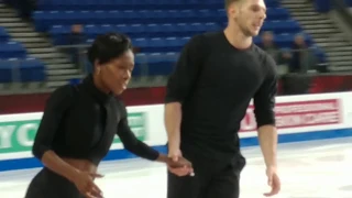 Vanessa JAMES / Morgan CIPRÈS - FS practice - 2018 Grand Prix Final