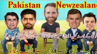 Highlight Pak vs Nz ODI Match Funny | Cricket Comedy Babar Azam Funny Planning