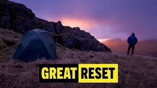 Hiking & wild camping in the LAKE DISTRICT mountains