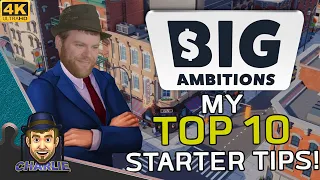 My TOP 10 TIPS To Get Started Right! Big Ambitions Guide - Big Ambitions Early Access