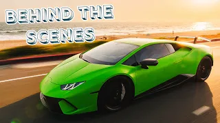 Photographing Supercars BTS - Lamborghini & McLaren