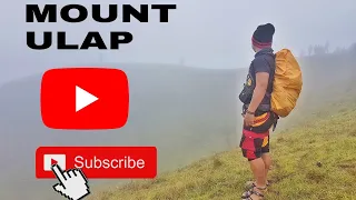 MOUNT ULAP | FOGGY DAYHIKE