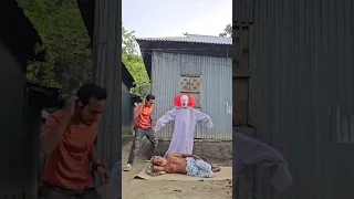 OMG! FUNNY SCARY GHOST PRANK ON SLEEPING MAN! | SAGOR BHUYAN #scary #ghost #pranks