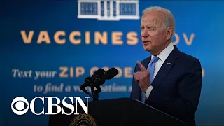 Biden addresses Omicron as COVID cases surge to record levels | full video