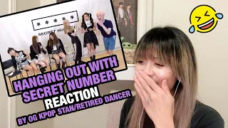 OG KPOP STAN/RETIRED DANCER reacts to "Hanging Out With Secret Number"!