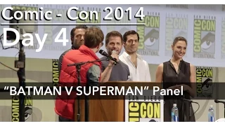 Comic-Con 2014: BATMAN V SUPERMAN Panel; feat: ZACK SNYDER, BEN AFFLECK, HENRY CAVILL