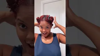 How I got my red hair color & curls at home! | Hair Dye DIY