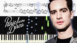 Panic! At The Disco - High Hopes - Piano Tutorial + SHEETS