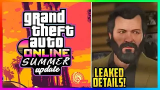 NEW Summer DLC Leaks, MICHAEL Return, PROPERTY Leaked, Outfits, Money, GTA 5 2024(GTA Online Update)