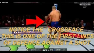 ROBERT WHITAKER-TAKEDOWN DEFENCE AND GROUND DEFENCE (PART 1) VS YOEL ROMERO