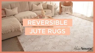 Reversible Jute Rugs | One Rug, Two ways!