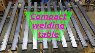 Build your own collapsible welding table. Its easy!
