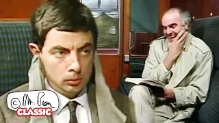 Train Carriage CHAOS | Mr Bean Funny Clips | Classic Mr Bean