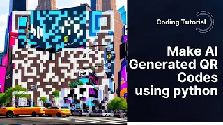 AI generated QR codes using stable diffusion in python