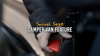 Custom Camper Van Feature| Swivel Seat