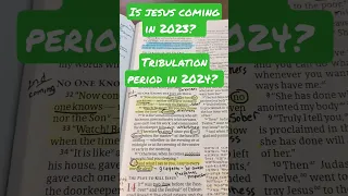 Rapture Clue? Rapture in 2024? Tribulation Period in 2024?