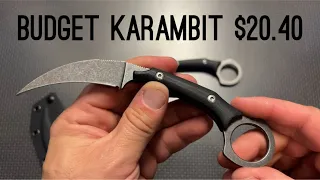Budget Fixed Blade Karambit 20.40
