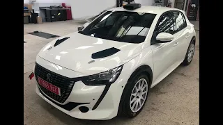 Demarrage Peugeot 208 Rally 4  -   Start up