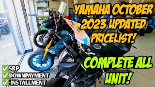 October 2023 Yamaha Motorcycle Updated Price! Naka Promo! Zero Downpayment, Cash, Installment