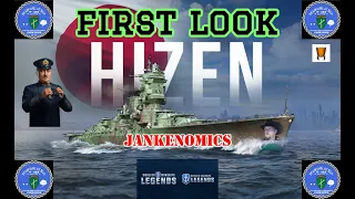 Hizen First Look (Voiceover) - World of Warships Legends