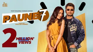 Paune 7 | Official Music Video | Vicky Dhaliwal | Gurlez Akhtar | Jassi X Khushi Chaudhary