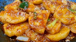 감자조림에 '이걸' 넣고 조리세요 기가 막힙니다