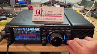 YAESU FT710 Radio HF 50MHz Présentation GoTechnique