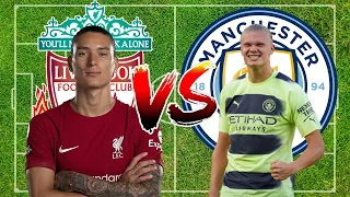 Darwin Núñez vs Erling Haaland (Liverpool vs Manchester City)