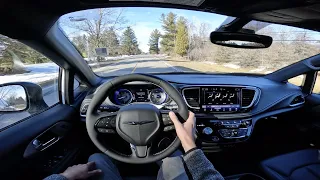 2023 Chrysler Pacifica Touring L (S Appearance) POV Walkaround and Test Drive ASMR