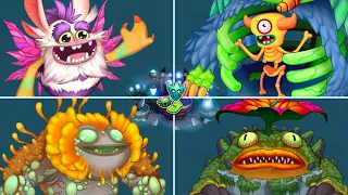 Rare Wublin Comparison - All Sounds and Animations | My Singing Monsters